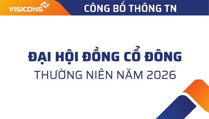 Công bố thông tin về Tài liệu họp Đại hội đồng cổ đông thường niên năm 2026