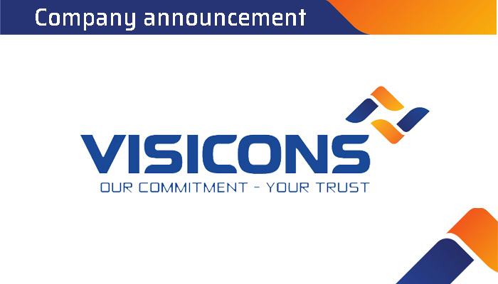 Certificate of Trademark Registration VISICONS