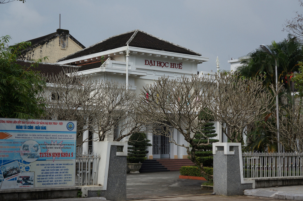 Infrastructure in the planning area of Hue University at Truong Bia