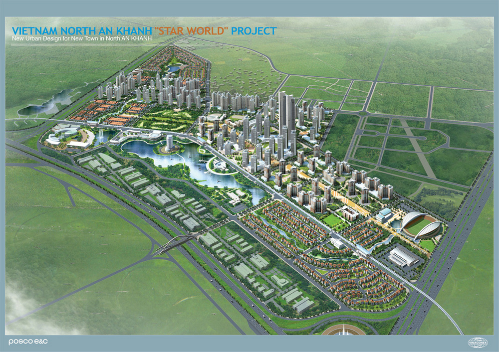 Hạ tầng (Civil), giai đoạn I - Dự án phát triển Khu đô thị mới Bắc An Khánh