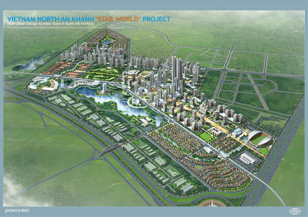 Infrastructure (Civil), phase I - Project of North An Khanh New Urban area development